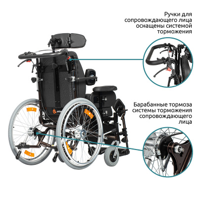 Кресло-коляска для инвалидов Comfort 600 